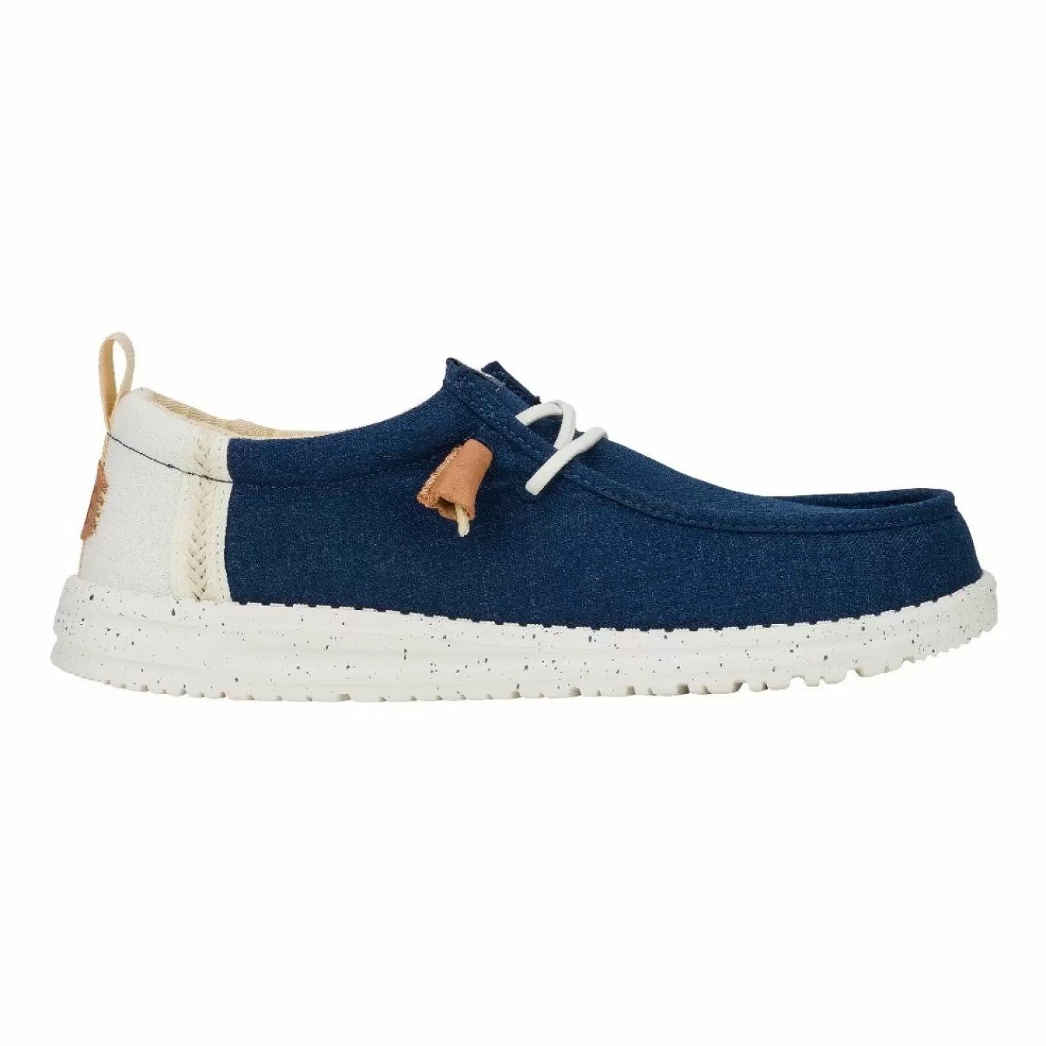 HEY DUDE Ανδρικά Παπούτσια Loafer Μπλέ Wally Craft Linen 43086/Sargasso Blue/White 1813352
