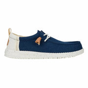HEY DUDE Ανδρικά Παπούτσια Loafer Μπλέ Wally Craft Linen 43086/Sargasso Blue/White 1813352