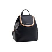 AMELIE Γυναικεία Τσάντα Backpack Οικολογικό Δέρμα Μαύρη 20.3766-BLACK 1824781