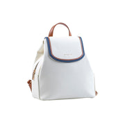 AMELIE Γυναικεία Τσάντα Backpack Οικολογικό Δέρμα Λευκή 20.3766-WHITE 1824781