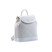 AMELIE Γυναικεία Τσάντα Backpack Οικολογικό Δέρμα Λευκή 20.3772-WHITE 1824787
