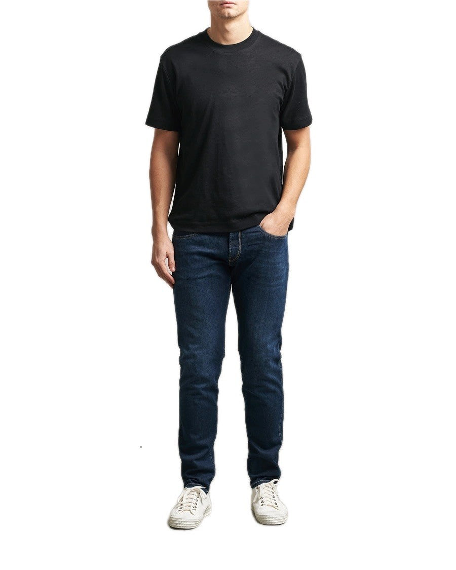 REPLAY Ανδρικό Παντελόνι Jeans ANBASS Βαμβάκι/Πολυεστέρας/Ελαστάνη Μπλε Regular Fit M914Y.000.41A180-007 DARK BLUE 1824438