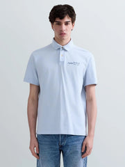 REPLAY Ανδρικό T-Shirt Polo Βαμβάκι/Ελαστάνη Γαλάζιο Regular Fit M3432.000.22696G-LIGHT AZURE 1825218