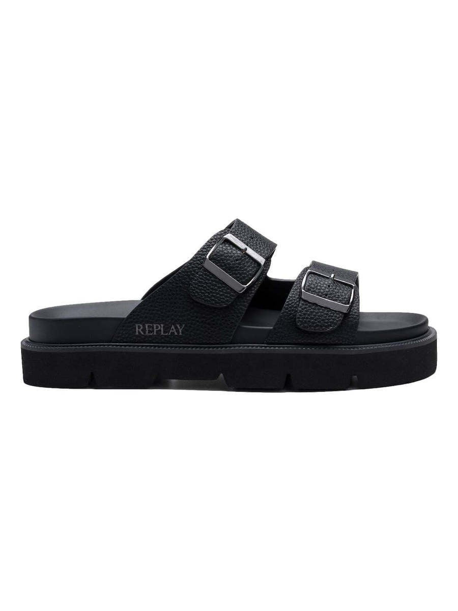 REPLAY Ανδρικά Slides Συνθετικό Μαύρο GMF5Z.003.C0007S-098 BLACK 1825308