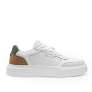 REPLAY Ανδρικά Sneakers Δέρμα Λευκά GMZ7O.003.C0007L-1842 WHITE TAN 1824037