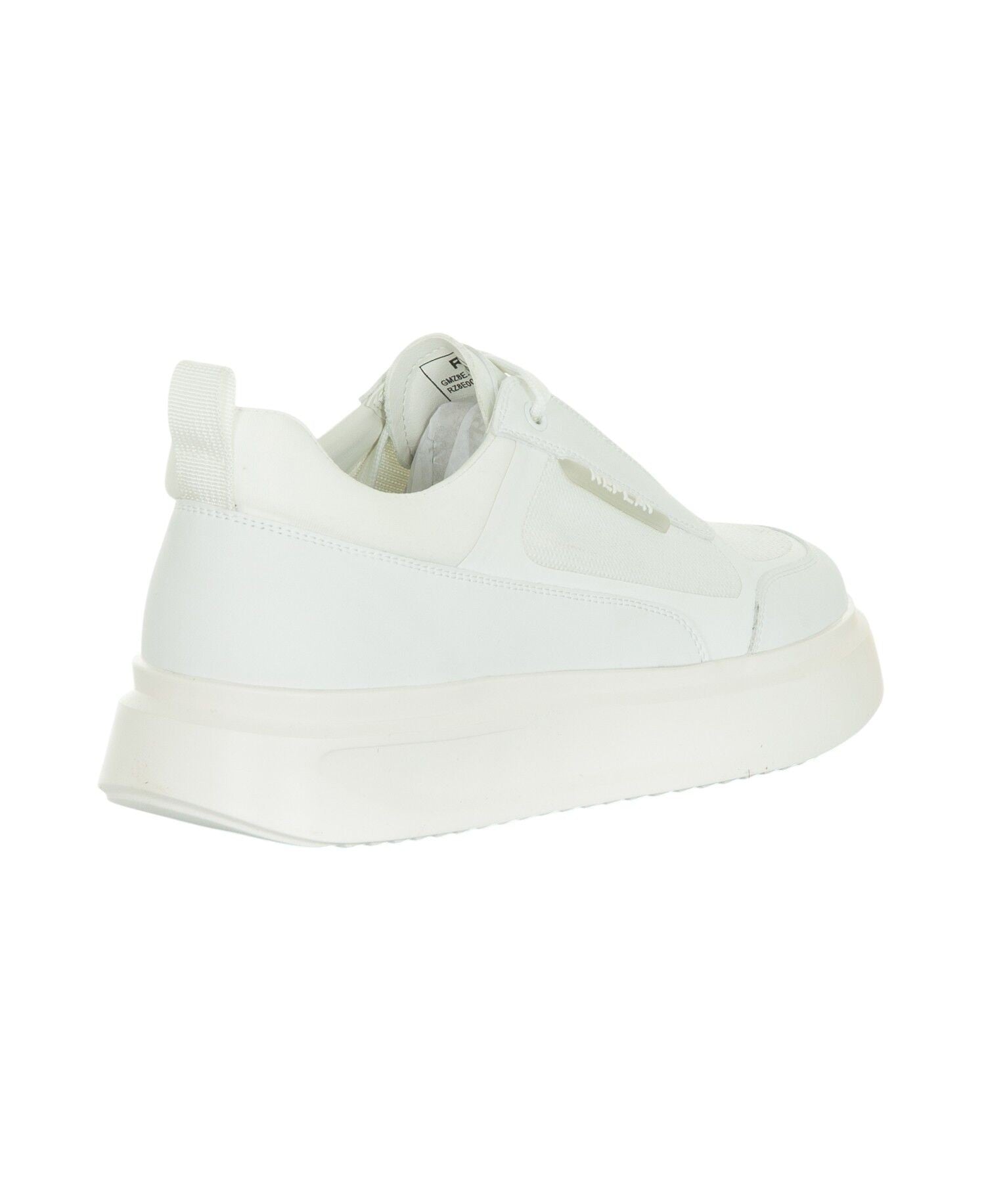 REPLAY Ανδρικά Sneakers Δέρμα Λευκά GMZ8E.003.C0001T-061 WHITE 1824467