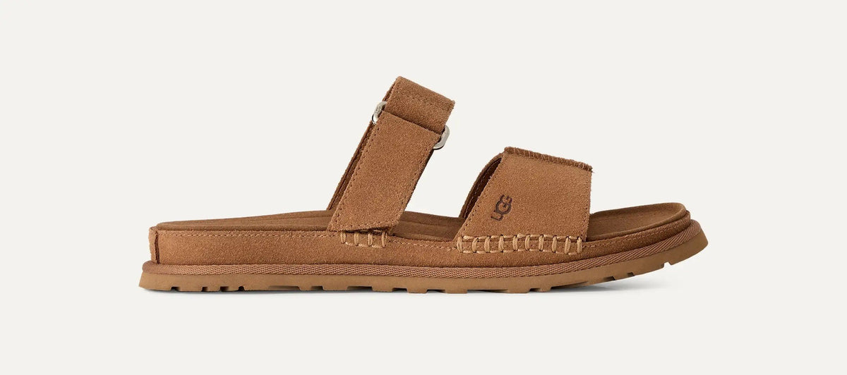 UGG Australia Γυναικεία Σανδάλια GoldenGaze Δέρμα/Suede Ταμπά 1178590-00KD CHESTNUT 1823273