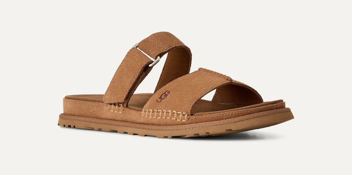 UGG Australia Γυναικεία Σανδάλια GoldenGaze Δέρμα/Suede Ταμπά 1178590-00KD CHESTNUT 1823273