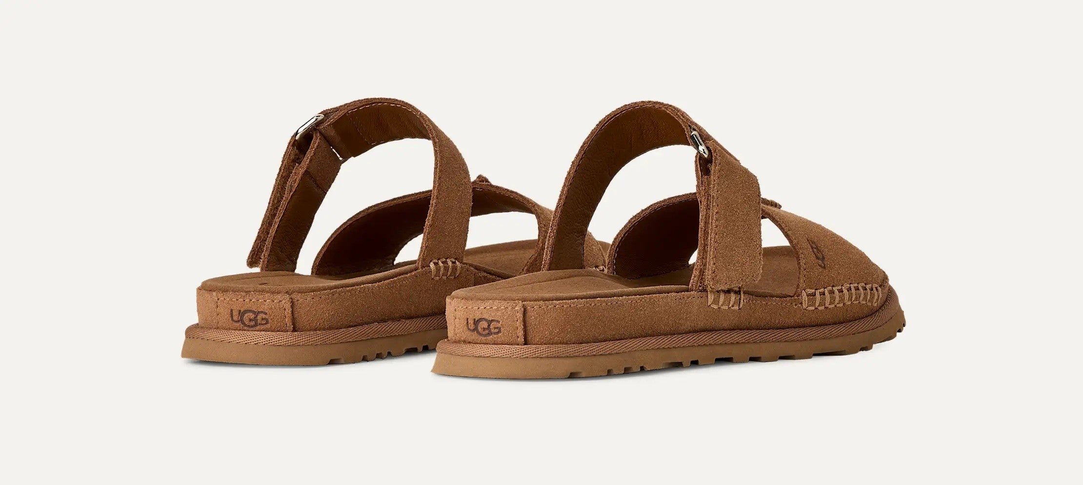 UGG Australia Γυναικεία Σανδάλια GoldenGaze Δέρμα/Suede Ταμπά 1178590-00KD CHESTNUT 1823273