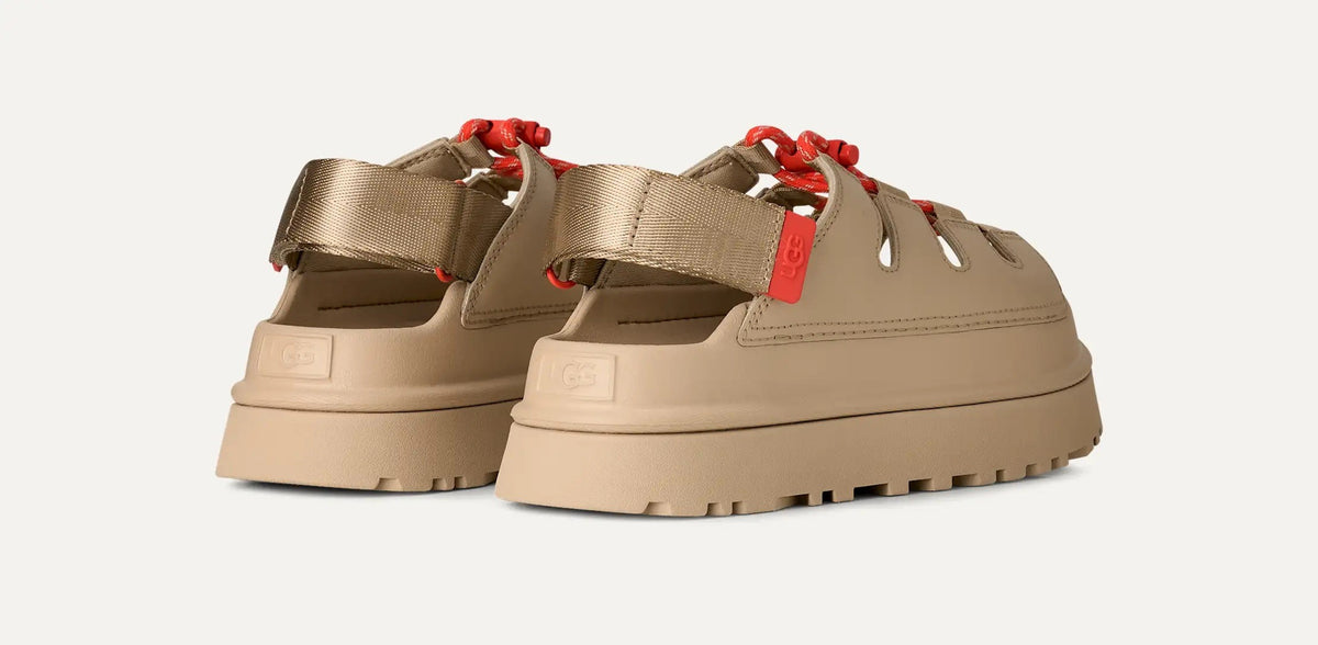 UGG Australia Γυναικεία Σανδάλια GoldenGlow Δέρμα Εκρού 1179370-00G7 MUSTARD SEED 1823269