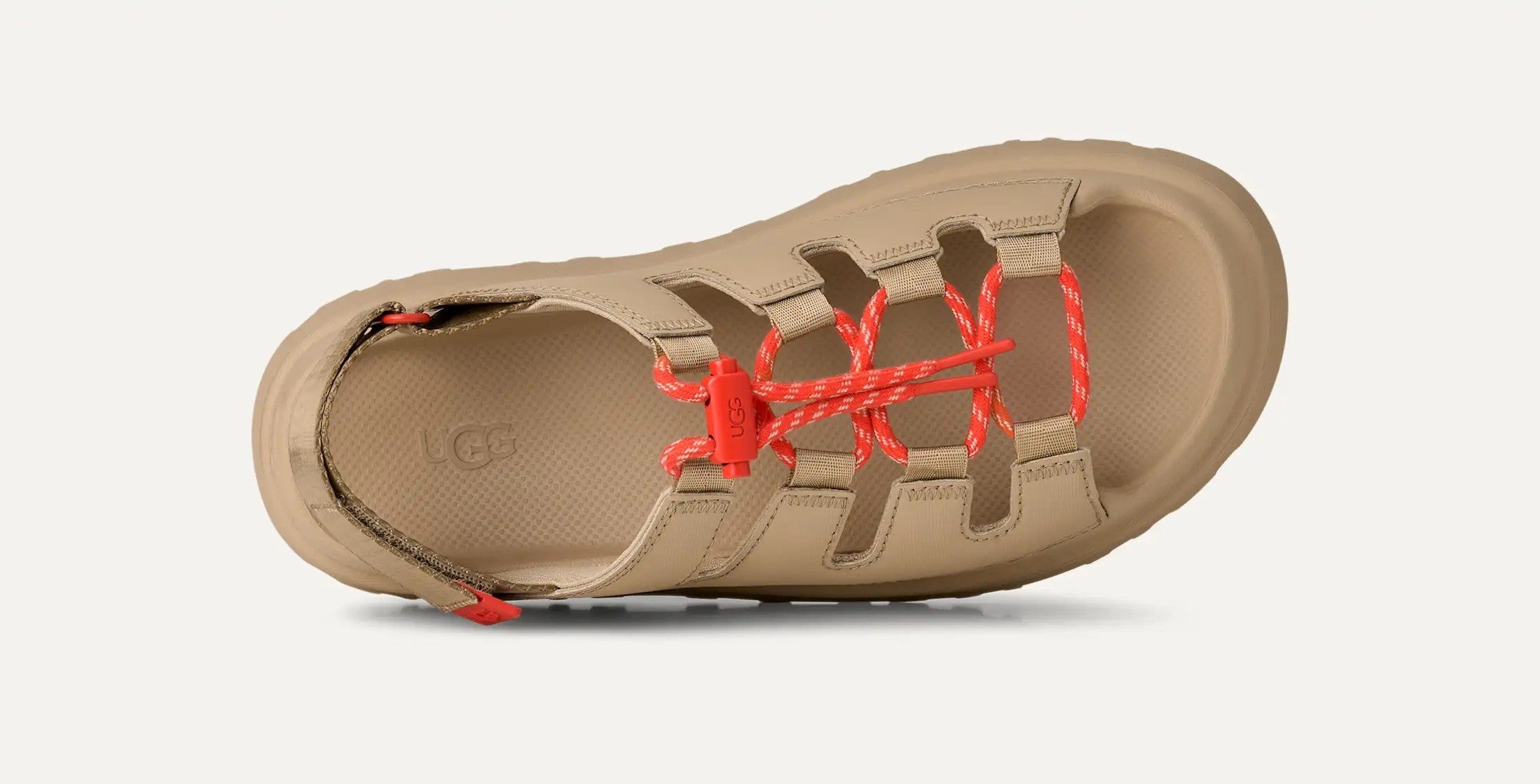 UGG Australia Γυναικεία Σανδάλια GoldenGlow Δέρμα Εκρού 1179370-00G7 MUSTARD SEED 1823269