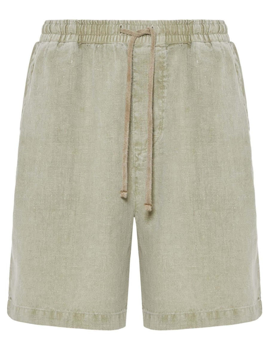 DIRTY LAUDRY Ανδρική Βερμούδα Λινό Χακί Regular Fit DLMB000112/KHAKI 1815868