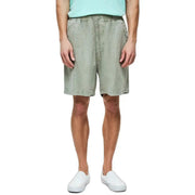 DIRTY LAUDRY Ανδρική Βερμούδα Λινό Γκρί Regular Fit DLMB000112/VINTAGE GREIGE 1815868