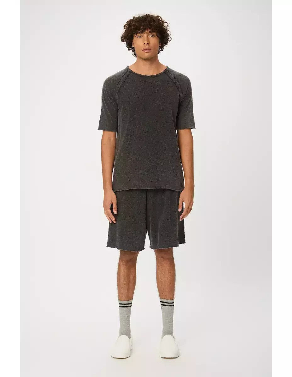 DIRTY LAUDRY Ανδρική Βερμούδα Βαμβάκι Μαύρη Regular Fit DLMSB000100/BLACK 1824183