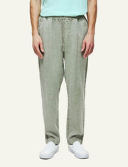 DIRTY LAUDRY Ανδρικό Παντελόνι Λινό Γκρί Regular Fit DLMP000139/VINTAGE GREIGE 1824181