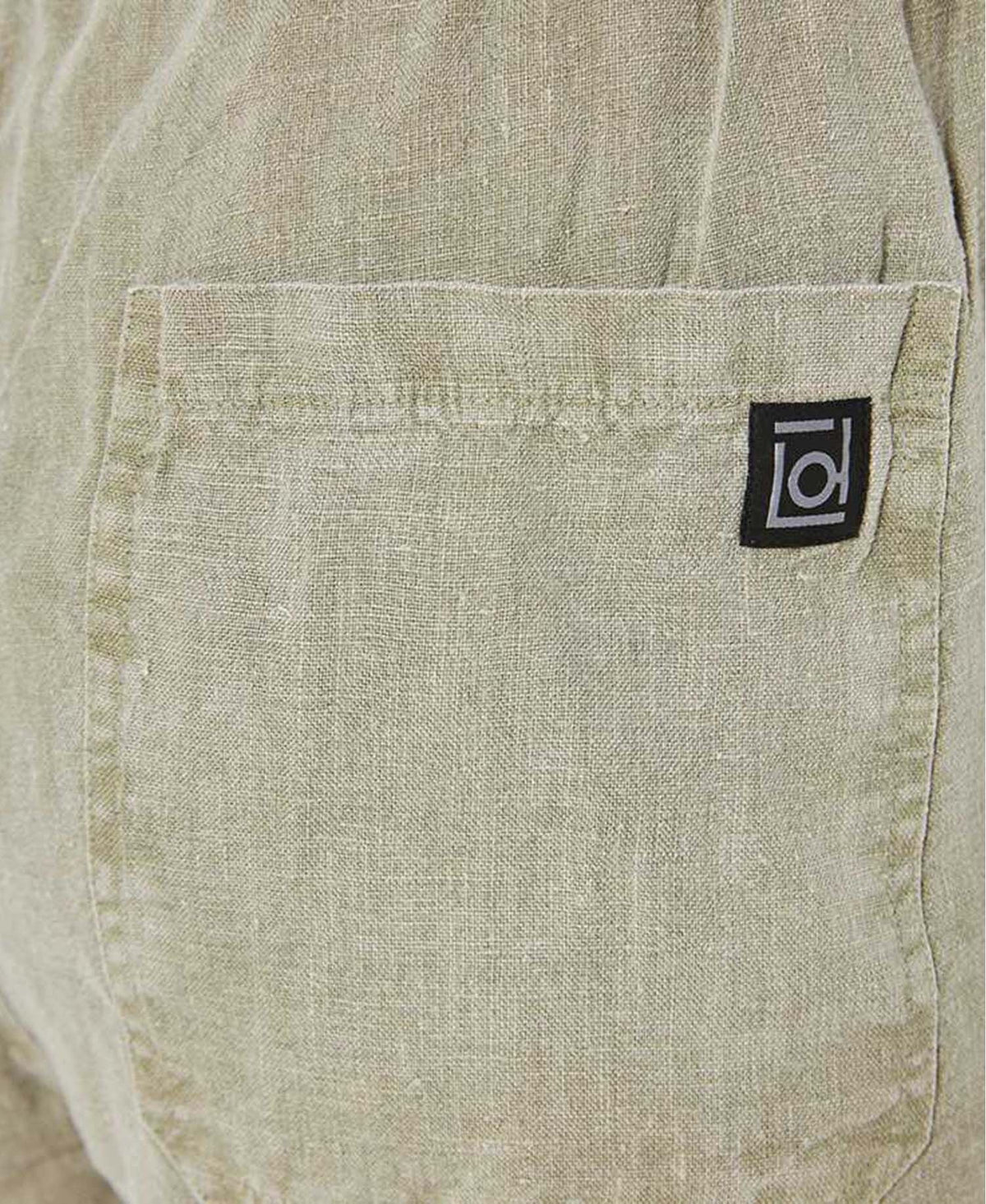 DIRTY LAUDRY Ανδρικό Παντελόνι Λινό Γκρί Regular Fit DLMP000139/VINTAGE GREIGE 1824181