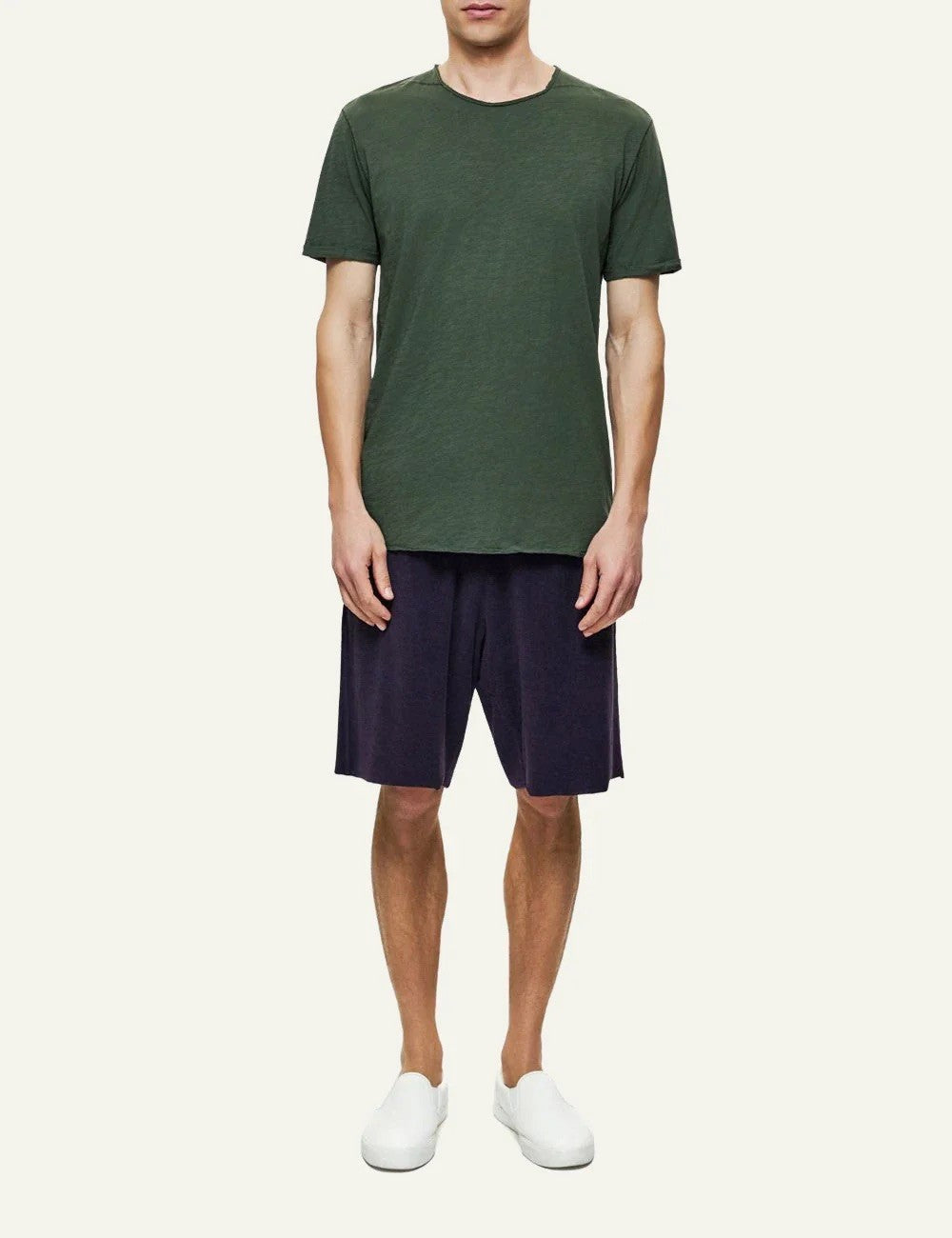 DIRTY LAUDRY Ανδρικό T-Shirt Βαμβάκι Χακί Regular Fit DLMT000644/KHAKI 1815247