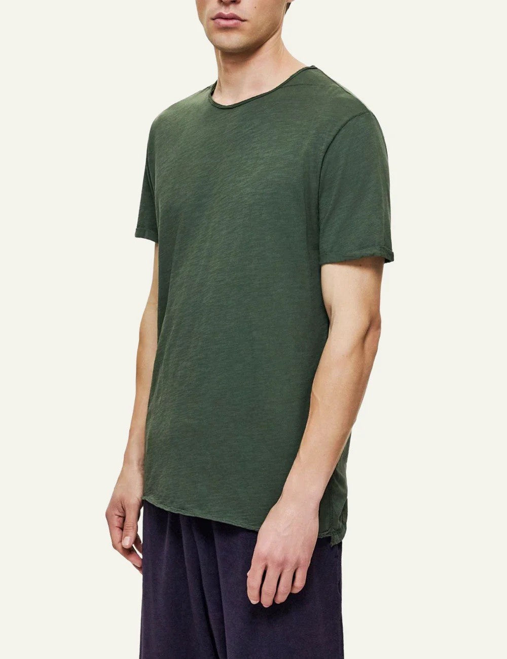 DIRTY LAUDRY Ανδρικό T-Shirt Βαμβάκι Χακί Regular Fit DLMT000644/KHAKI 1815247