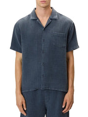DIRTY LAUDRY Ανδρικό Πουκάμισο Λινό Μπλέ Regular Fit DLMS000149/VINTAGE BLUE 1825188