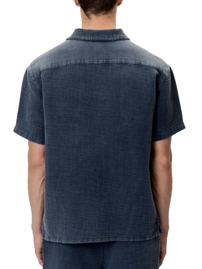 DIRTY LAUDRY Ανδρικό Πουκάμισο Λινό Μπλέ Regular Fit DLMS000149/VINTAGE BLUE 1825188