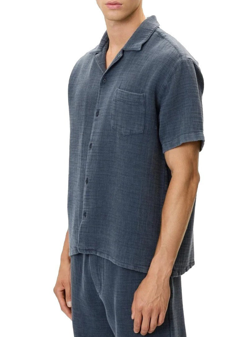DIRTY LAUDRY Ανδρικό Πουκάμισο Λινό Μπλέ Regular Fit DLMS000149/VINTAGE BLUE 1825188