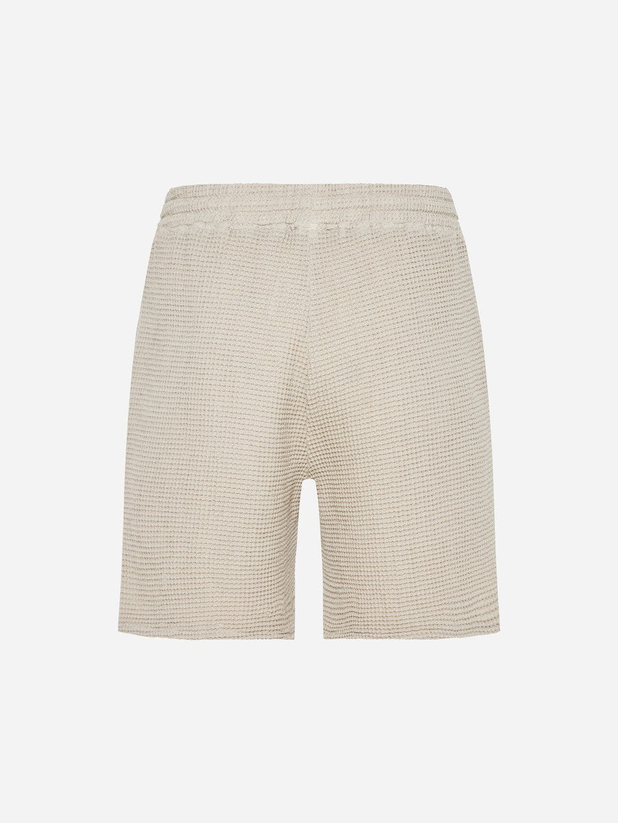 DIRTY LAUDRY Ανδρική Βερμούδα Βαμβάκι Εκρού Regular Fit DLMB000125/SAND 1825250