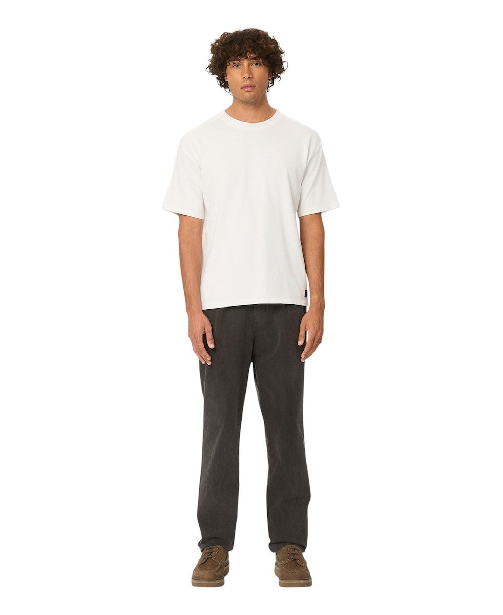 DIRTY LAUDRY Ανδρικό T-Shirt Βαμβάκι Λευκό Regular Fit DLMT000646/WHITE 1821222