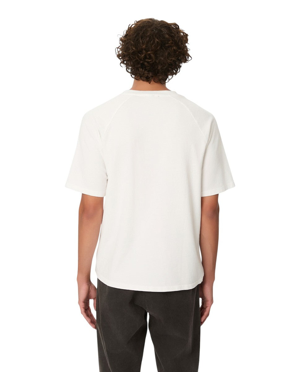 DIRTY LAUDRY Ανδρικό T-Shirt Βαμβάκι Λευκό Regular Fit DLMT000646/WHITE 1821222