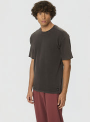 DIRTY LAUDRY Ανδρικό T-Shirt Βαμβάκι Μαύρο Regular Fit DLMT000646/VINTAGE BLACK 1821222
