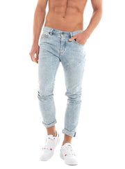 DIESEL Ανδρικό Παντελόνι Jeans Βαμβάκι/Ελαστάνη Μπλέ Slim Fit A102290KIAL-01 1768265