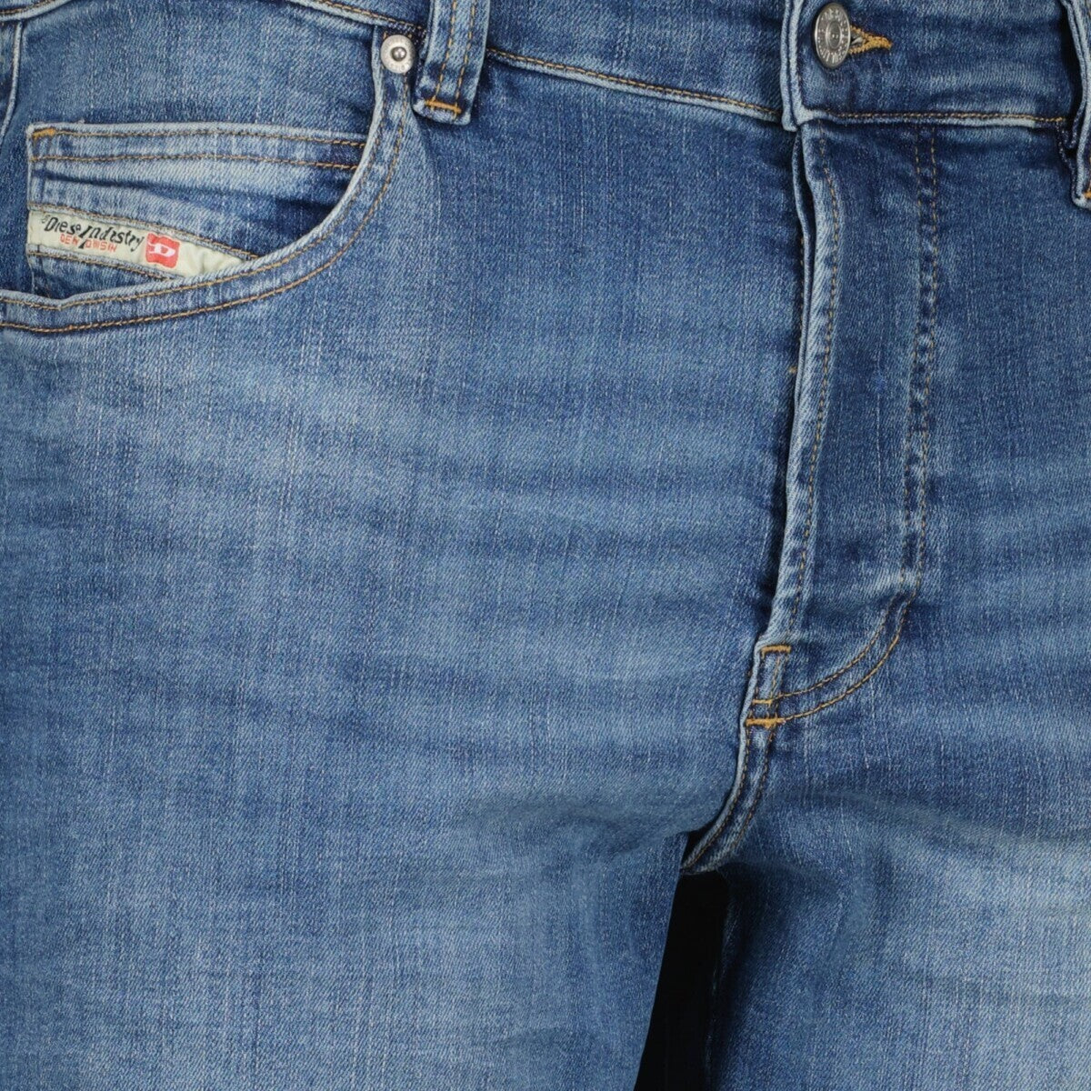 DIESEL Ανδρικό Παντελόνι Jeans D-VY Βαμβάκι/Ελαστάνη Μπλέ Straight Fit A157970KIAL-01 1821836