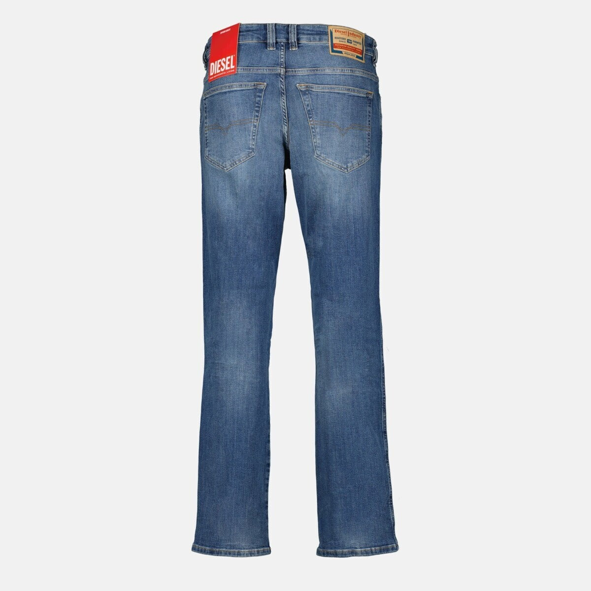 DIESEL Ανδρικό Παντελόνι Jeans D-VY Βαμβάκι/Ελαστάνη Μπλέ Straight Fit A157970KIAL-01 1821836