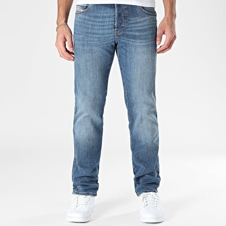 DIESEL Ανδρικό Παντελόνι Jeans D-VY Βαμβάκι/Ελαστάνη Μπλέ Straight Fit A157970KIAL-01 1821836