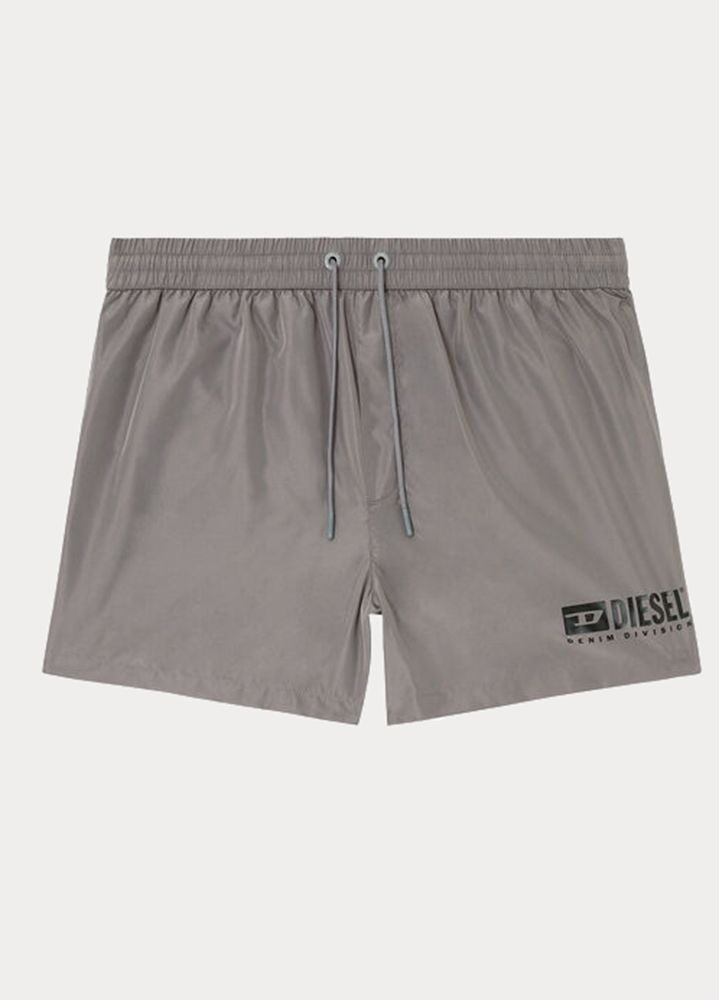 DIESEL Ανδρικό Μαγιό Πολυεστέρας Γκρί Relaxed Fit A175830AFBA-E7150 1821854