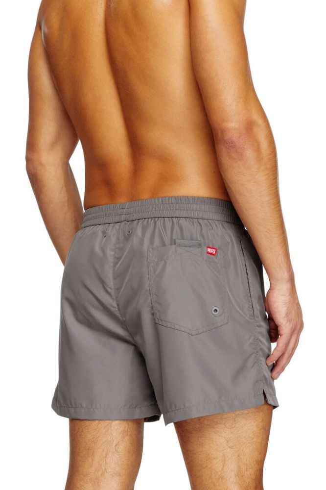 DIESEL Ανδρικό Μαγιό Πολυεστέρας Γκρί Relaxed Fit A175830AFBA-E7150 1821854