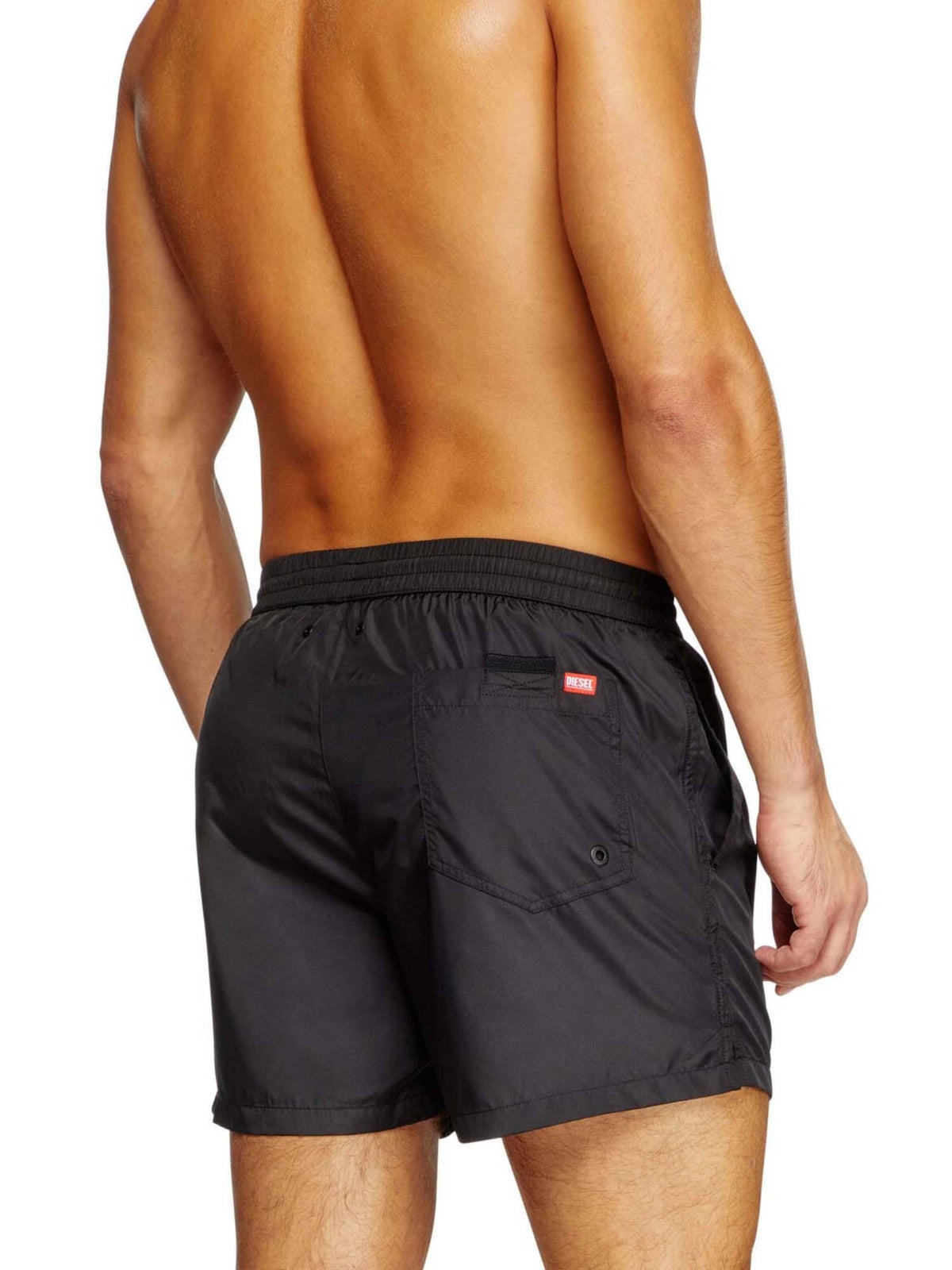DIESEL Ανδρικό Μαγιό Πολυεστέρας Μαύρο Relaxed Fit A175830AFBA-E0013 1821854