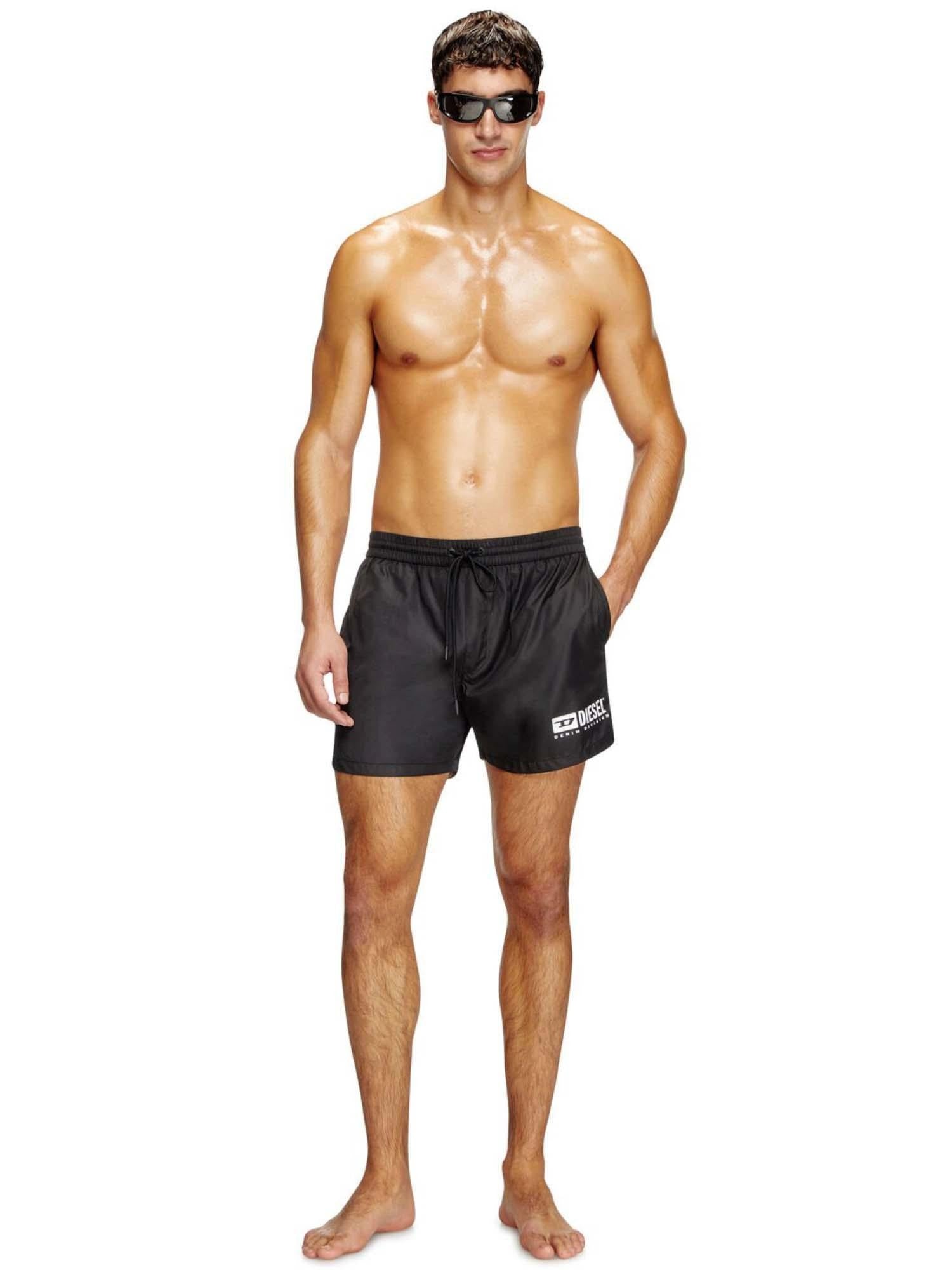 DIESEL Ανδρικό Μαγιό Πολυεστέρας Μαύρο Relaxed Fit A175830AFBA-E0013 1821854