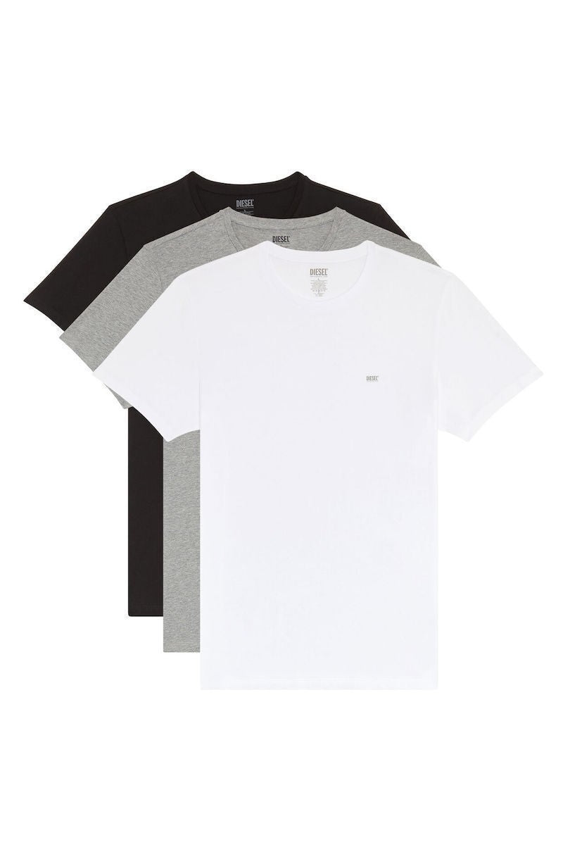 DIESEL Ανδρικά T-Shirt Βαμβάκι Πολύχρωμα 3 Ζεύγη Regular Fit 00SPDG0LIAD-E4157 1803444