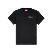 DIESEL Ανδρικό T-Shirt Βαμβάκι Μαύρο Regular Fit A220060PLAT-9XX 1821829