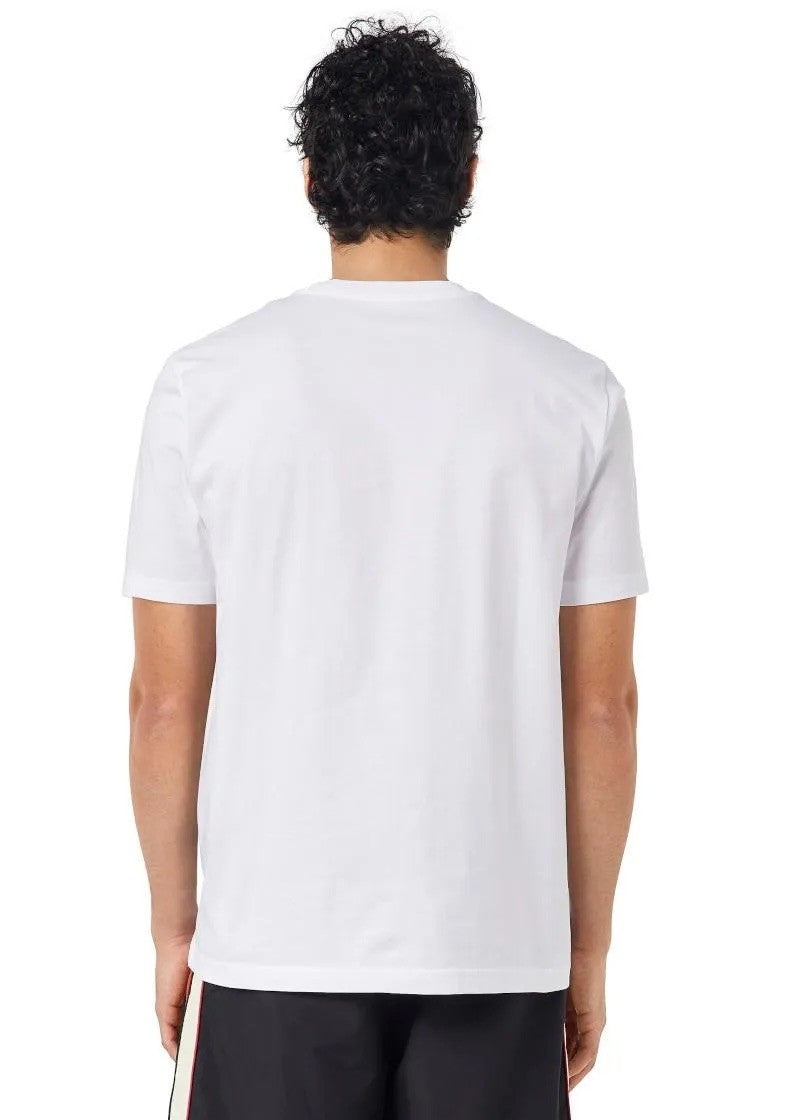 DIESEL Ανδρικό T-Shirt Βαμβάκι Λευκό Regular Fit A038250GRA-100 1763460