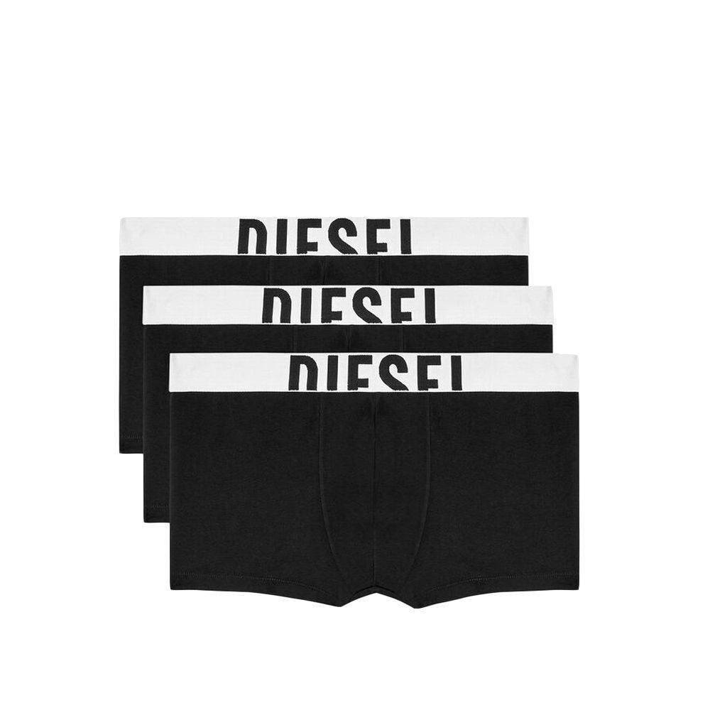 DIESEL Ανδρικά Μποξεράκια Βαμβάκι/Ελαστάνη Μαύρα 3 Ζεύγη A175800HJBW-E3784 1810713