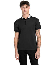 GUESS Ανδρικό T-Shirt Polo Βαμβάκι Μαύρο Regular Fit GU0APM6RP47KARS2-JET BLACK A996 1823455