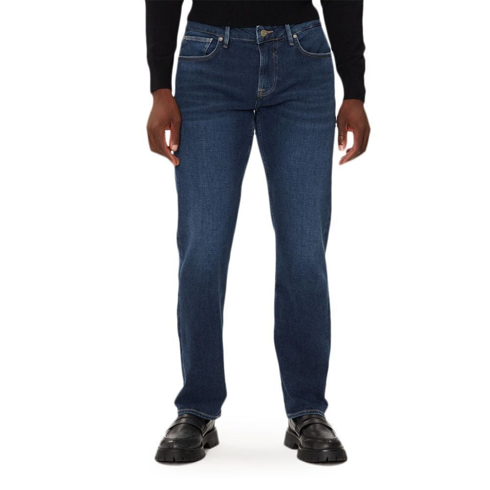 GUESS Ανδρικό Παντελόνι Jeans Βαμβάκι/Πολυεστέρας/Ελαστάνη Μπλέ Regular Fit GU0APM4BAN2D5GQ2-MILORD 1806395