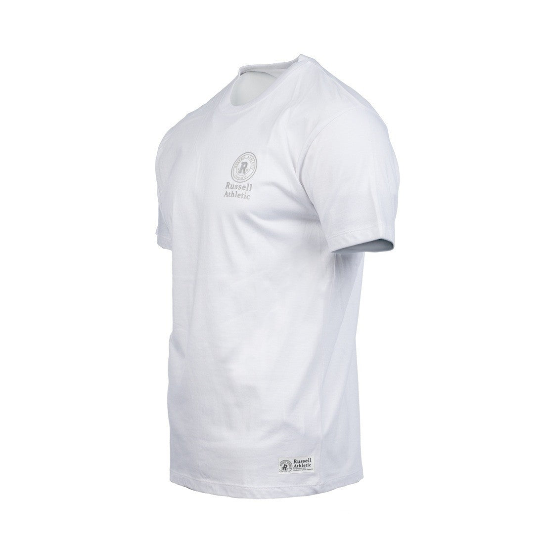 RUSSELL ATHLETIC Ανδρικό T-Shirt Βαμβάκι Λευκό Regular Fit A26-046-1-001-WHITE 1823027