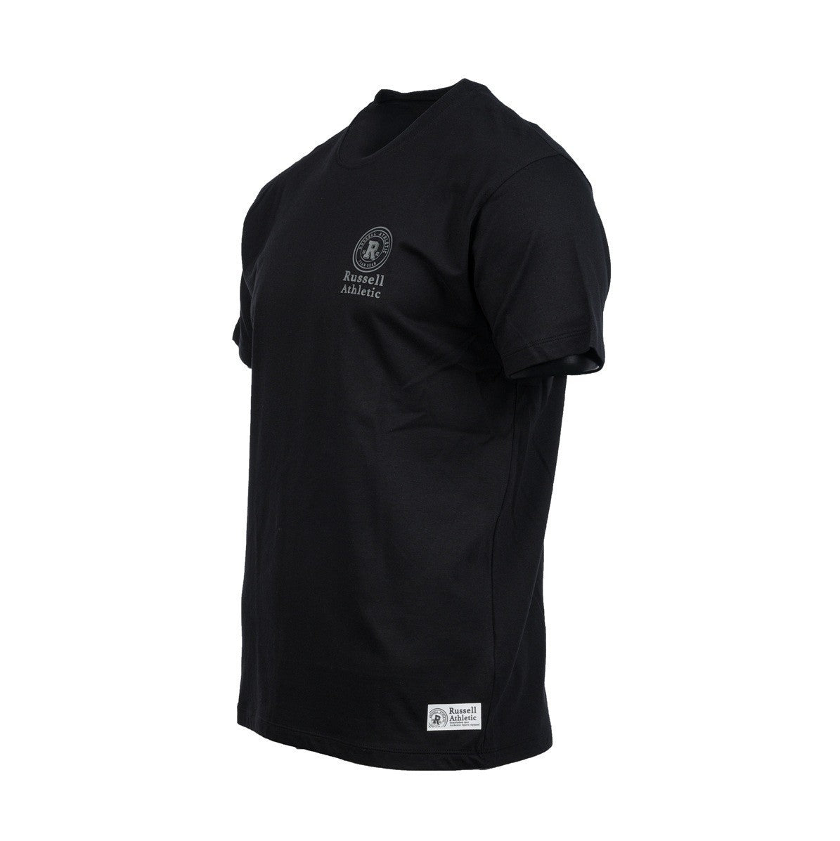 RUSSELL ATHLETIC Ανδρικό T-Shirt Βαμβάκι Μαύρο Regular Fit A26-046-1-099 BLACK 1823027