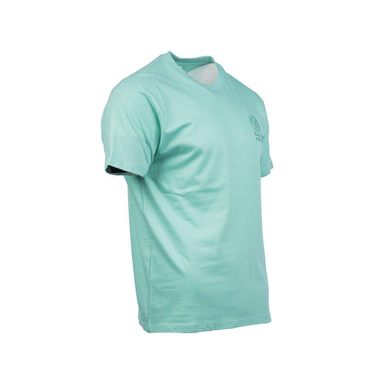 RUSSELL ATHLETIC Ανδρικό T-Shirt Βαμβάκι Τιρκουάζ Regular Fit A26-046-1-115 BEVELED GLASS 1823027