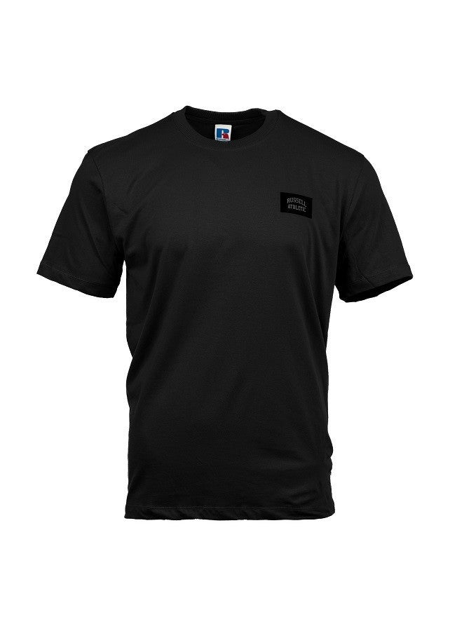 RUSSELL ATHLETIC Ανδρικό T-Shirt Βαμβάκι Μαύρο Regular Fit A26-063-1-099 BLACK 1823028