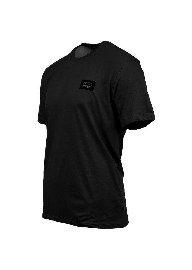 RUSSELL ATHLETIC Ανδρικό T-Shirt Βαμβάκι Μαύρο Regular Fit A26-063-1-099 BLACK 1823028