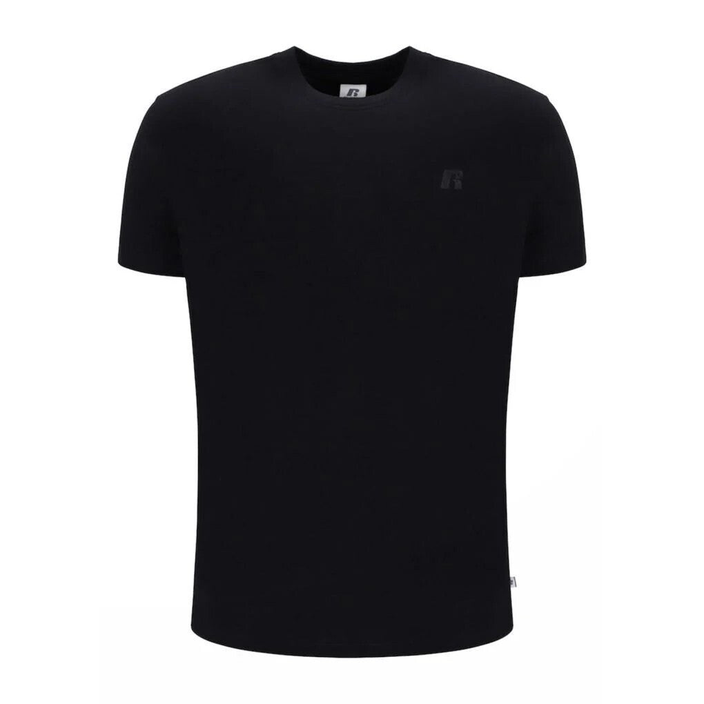 RUSSELL ATHLETIC Ανδρικό T-Shirt Βαμβάκι Μαύρο Regular Fit A26-001-1-099 BLACK 1822057