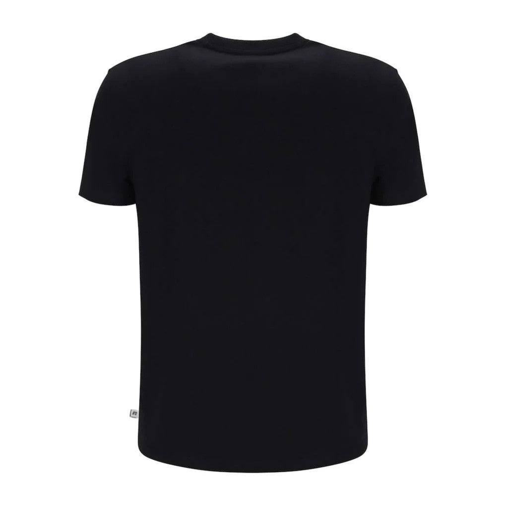 RUSSELL ATHLETIC Ανδρικό T-Shirt Βαμβάκι Μαύρο Regular Fit A26-001-1-099 BLACK 1822057
